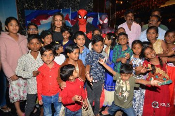 Spiderman Special Screening For Orphan Children